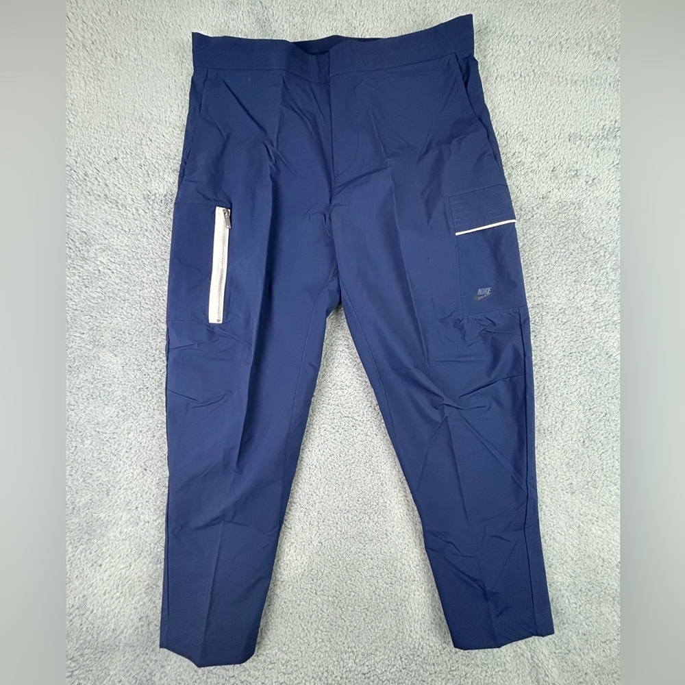 Nike Sportswear Essentials Utility Track Pants Mens Size 34 Navy DM6681 410 New